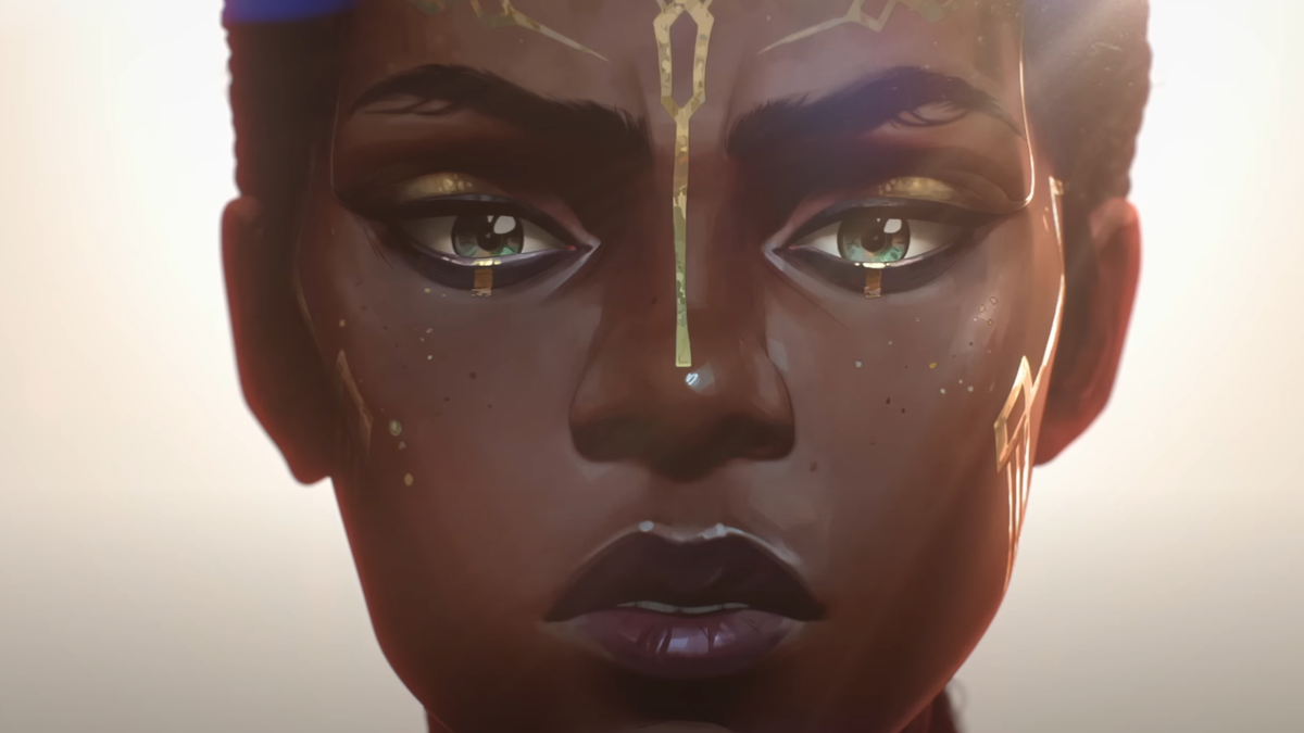 Mel from Arcane stares, contemplatively, in a new trailer for Season 1 of League of Legends 2025.