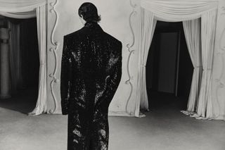 Demna Balenciaga Fall 2023 Couture Collection photographed in Paris Salon