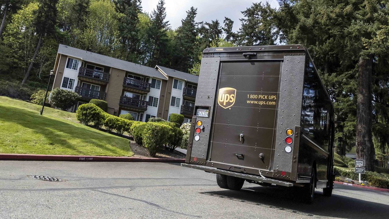 UPS truck