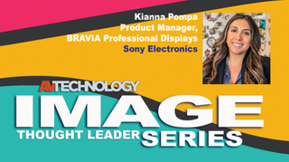 Kianna Pompa, Product Manager, BRAVIA Professional Displays, at Sony Electronics