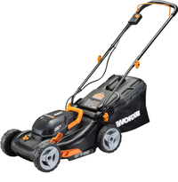 Worx 40V 17" Cordless Lawn Mower for Small Yards, 2-in-1 Battery Lawn Mower | was $329.99 now $247.49 at Amazon