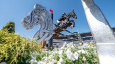 David Doel and Galileo Nieuwmoed finish third at Kentucky Three-Day Event 2026.