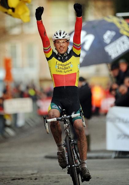 Sven Nys wins the Vlaamse Druivenveldrit in Overijse