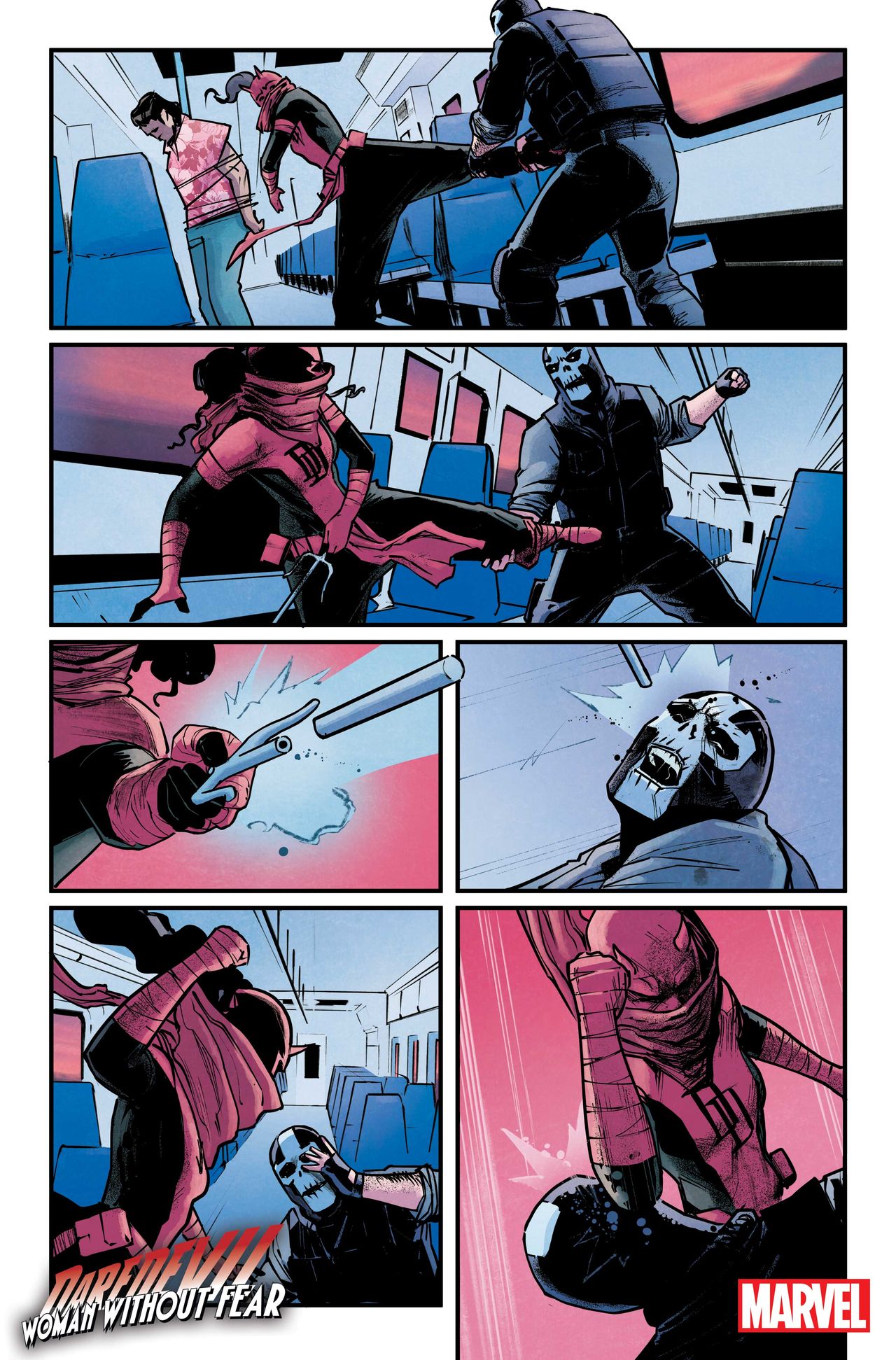 Art from Daredevil: Woman Without Fear #1