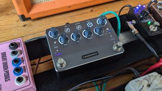 A Neural DSP Nano Cortex on a pedalboard