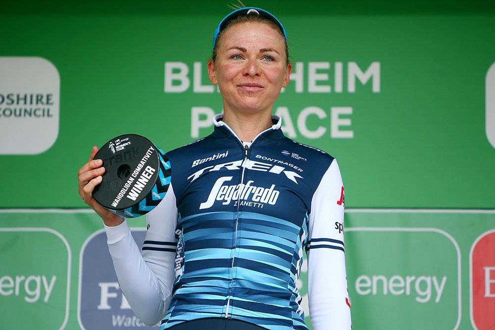 Anna Plichta (Trek-Segafredo) earns the Combativity Award