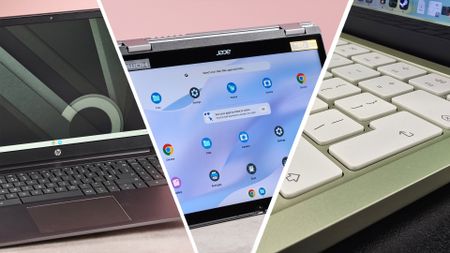 Three different laptops
