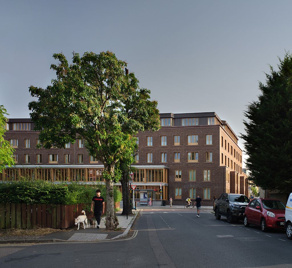 Appleby Blue Almshouse By Witherford Watson Mann Architects | Wallpaper