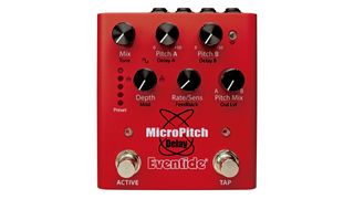 Eventide's new MicroPitch delay pedal