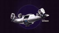 Arc Raiders Vaporizer Regulators: The new Vaporizer enemy, an aerial machine, against a dark purple background.