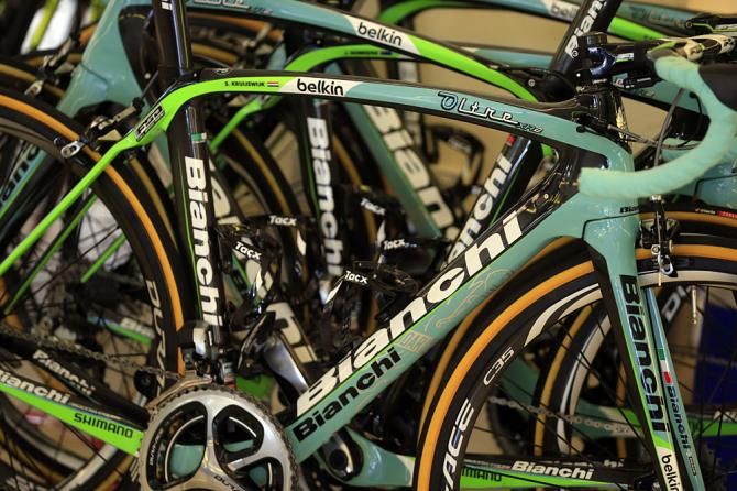 Belkin's Bianchi Oltres are ready.