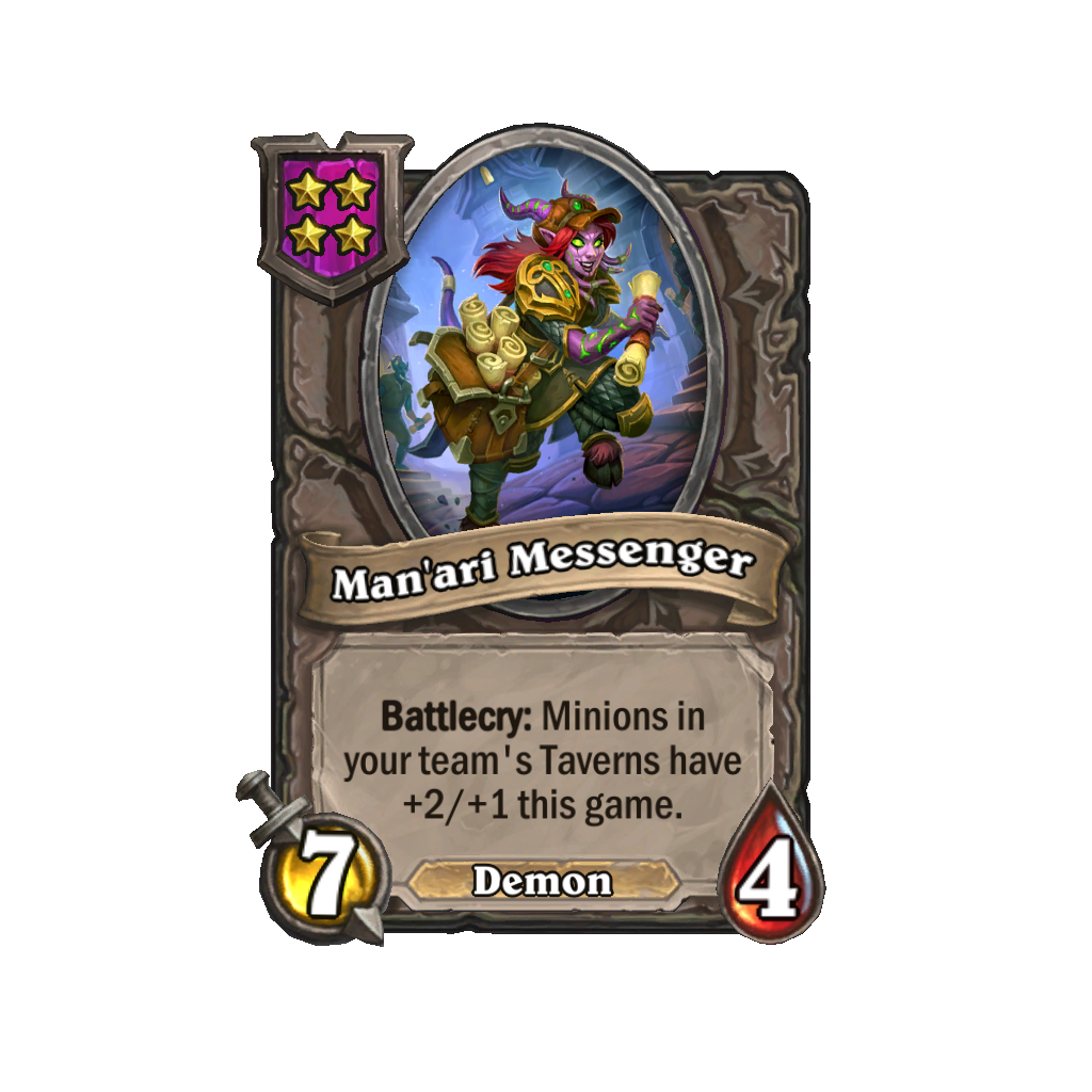 Hearthstone Battleground Season 7 duos minions