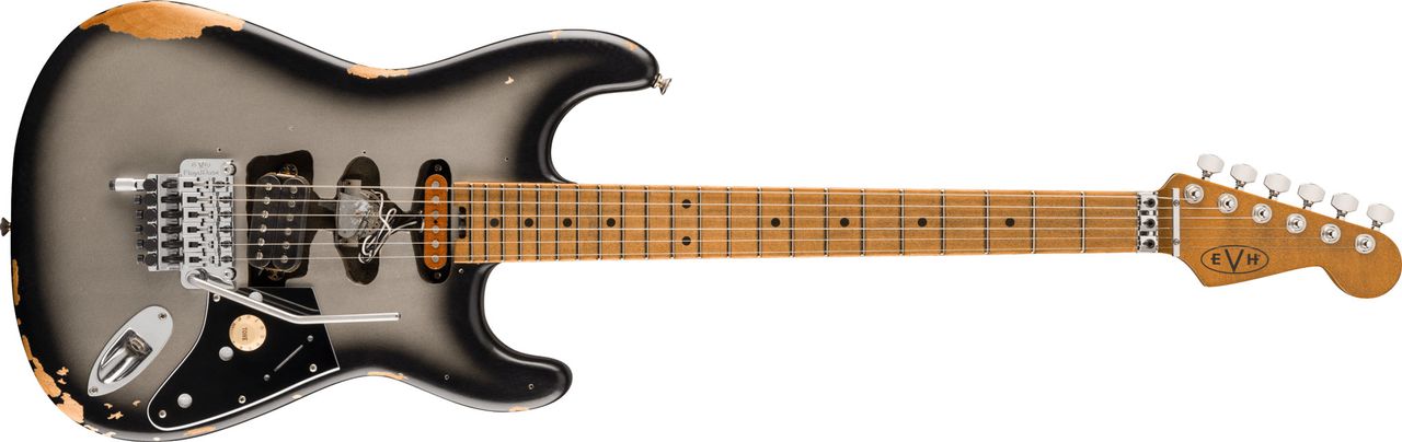 EVH Limited Edition Frankenstein Relic Series in Silverburst