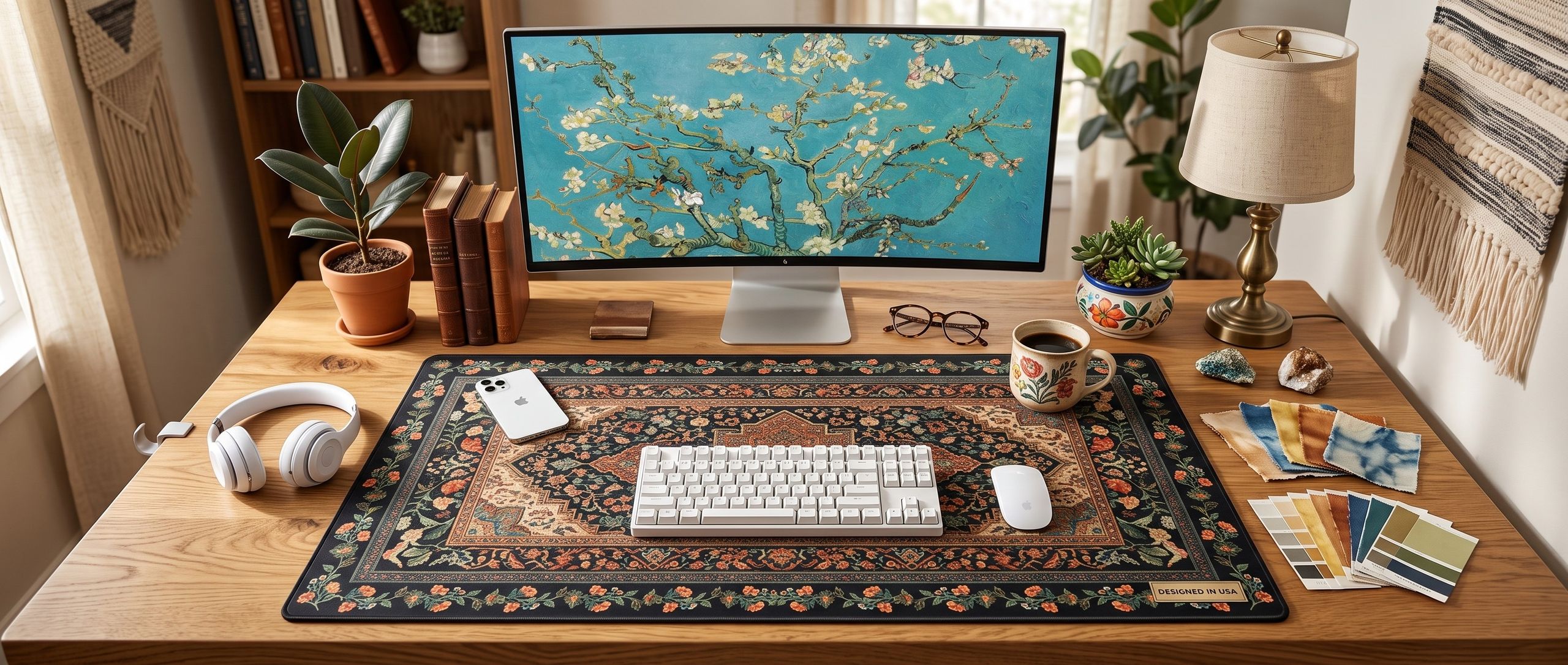 These 12 arty desk mats will transform your work space
