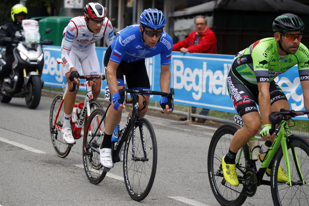 An early break in the Gran Premio Bruno Beghelli