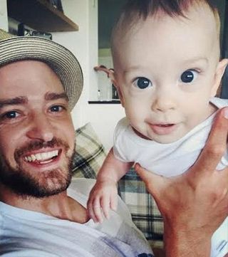 Justin Timberlake with son Silas