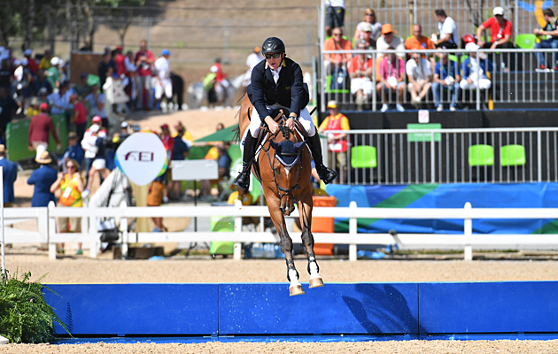 Scott Keach (AUS) riding Fedor at the Rio Olympics