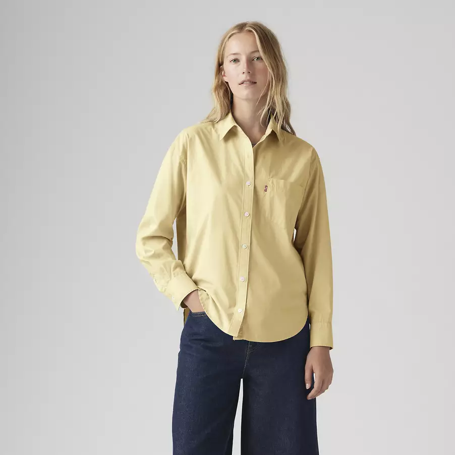 Levi's, Garment Dye Harlie Boyfriend Shirt