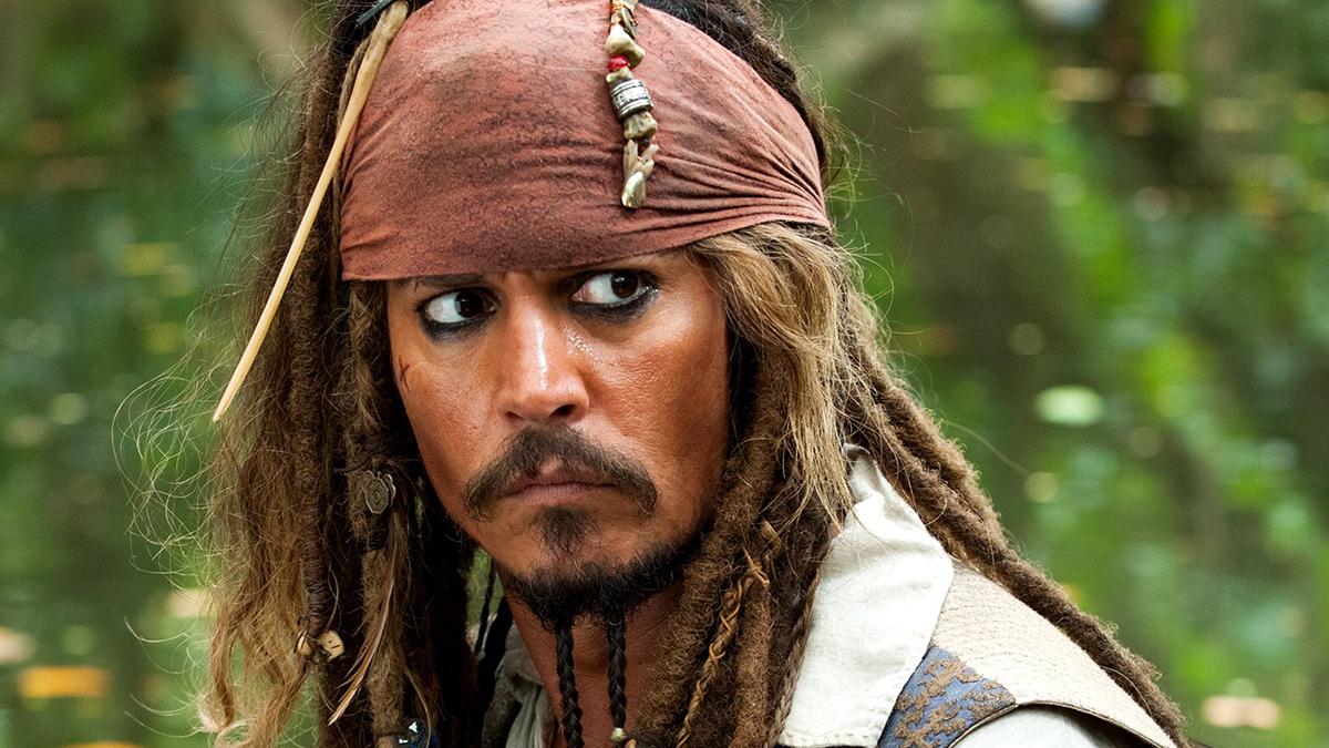 Johnny Depp in Pirates of the Caribbean