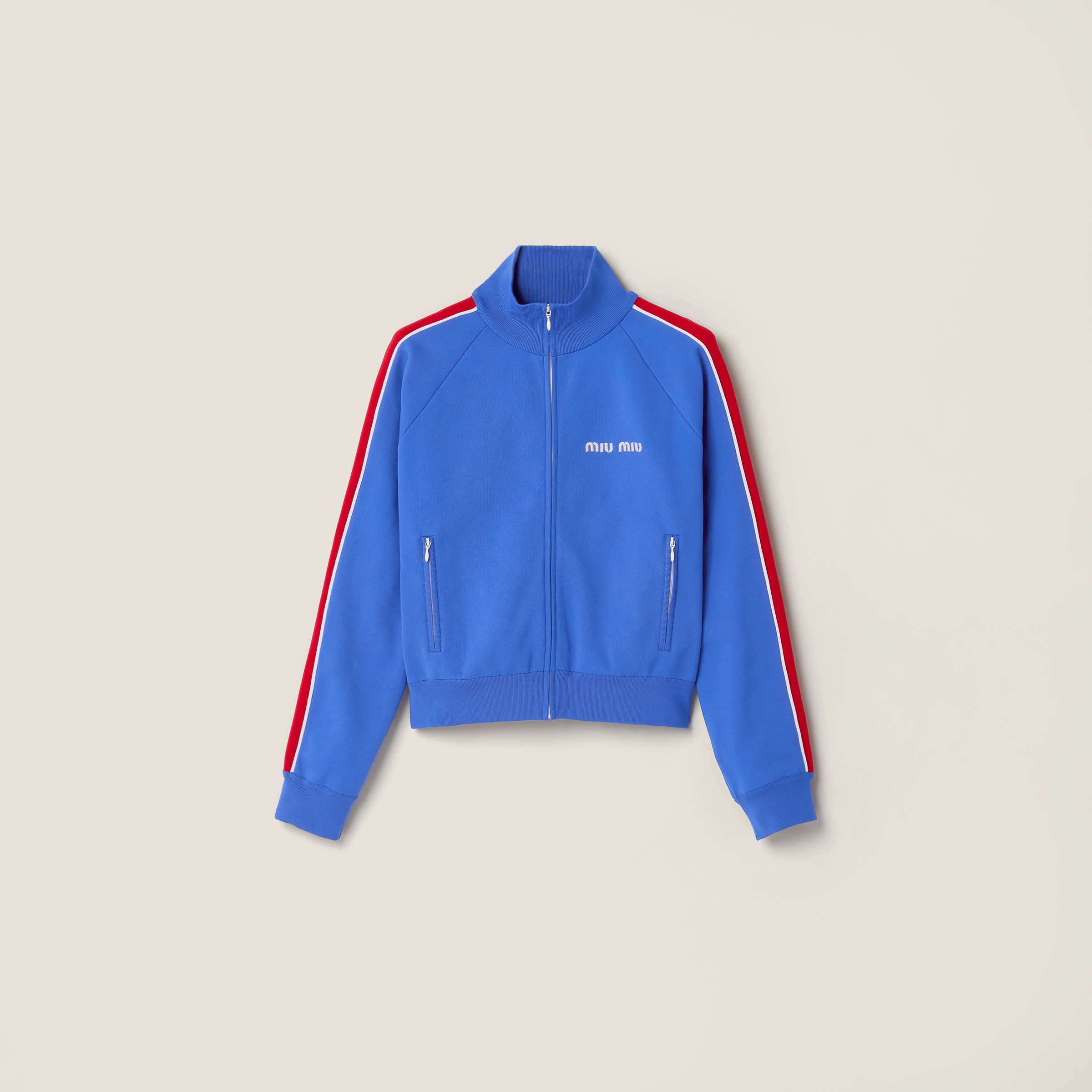 Technical Yarn Zipper Sweatshirt