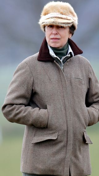 Anne, Princess Royal attends the Gatcombe Horse Trials at Gatcombe Park on March 24, 2007