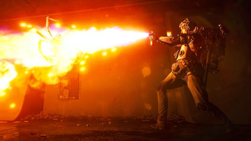 A raider cooking a tick in Arc Raiders.