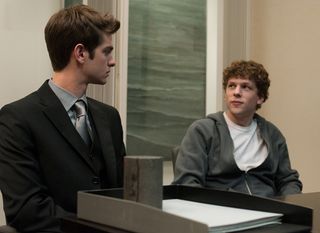 The Social Network - Andrew Garfield and Jesse Eisenberg