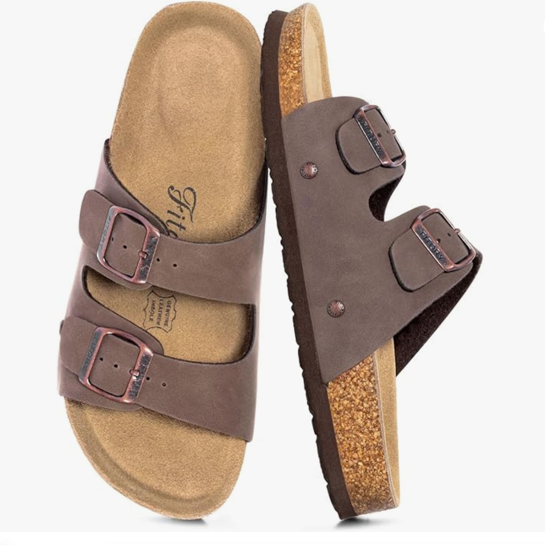 FITORY Womens Flat Sandals