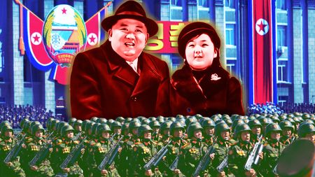 Kim Jong-Un and Kim Ju-ae.