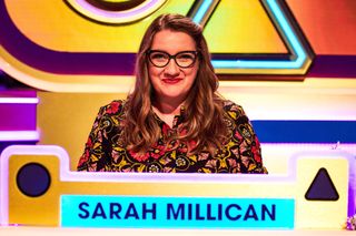 Comedian Sarah Millican will be filling in the blanks for a festive 'Blankety Blank'.
