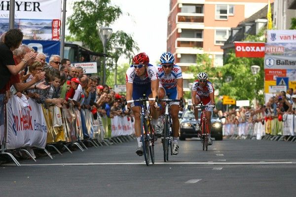 One lap remains for these riders.