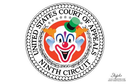 Editorial Cartoon U.S. Court of Appeals ninth circuit travel ban case
