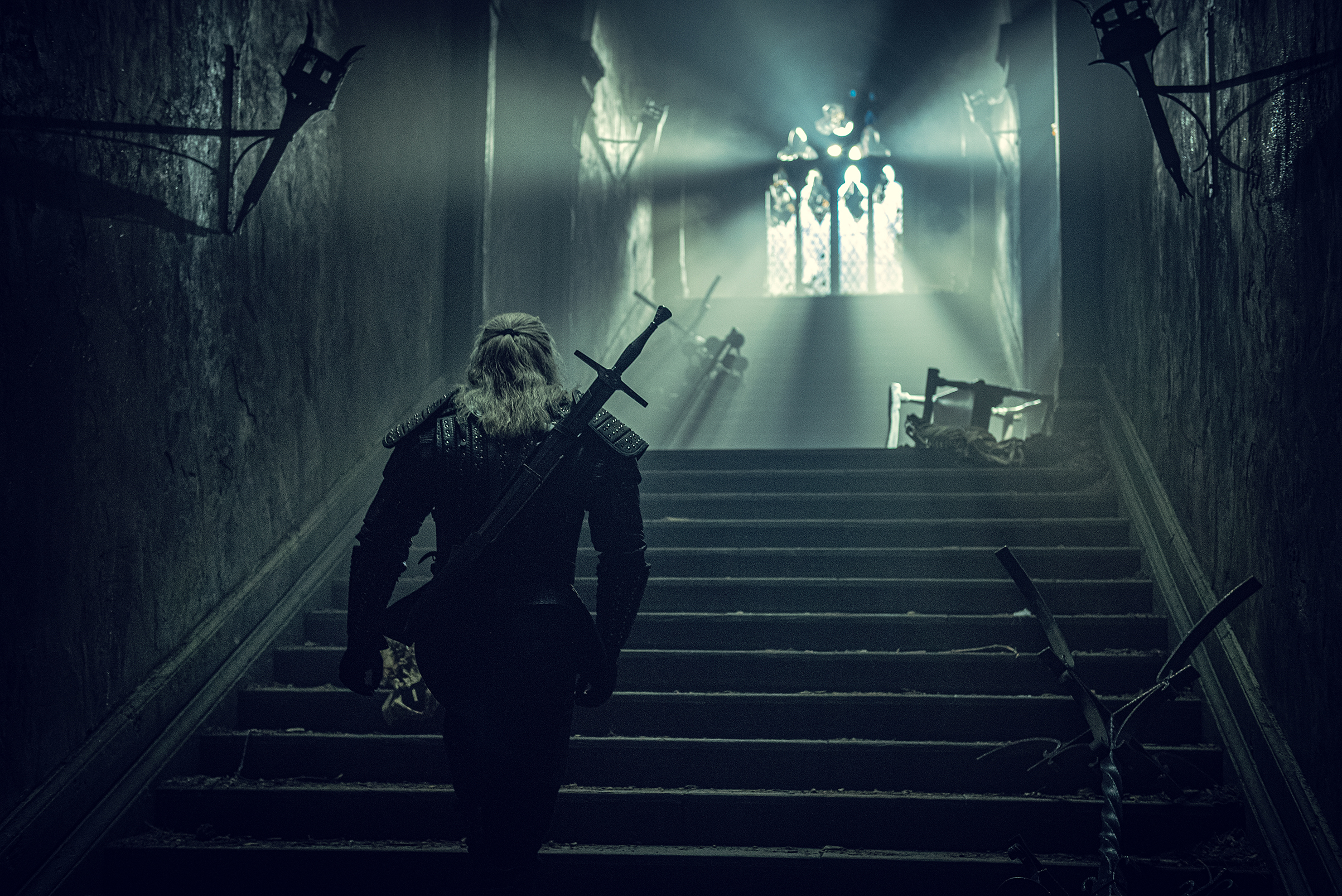 Geralt of Rivia in The Witcher Netflix season 1