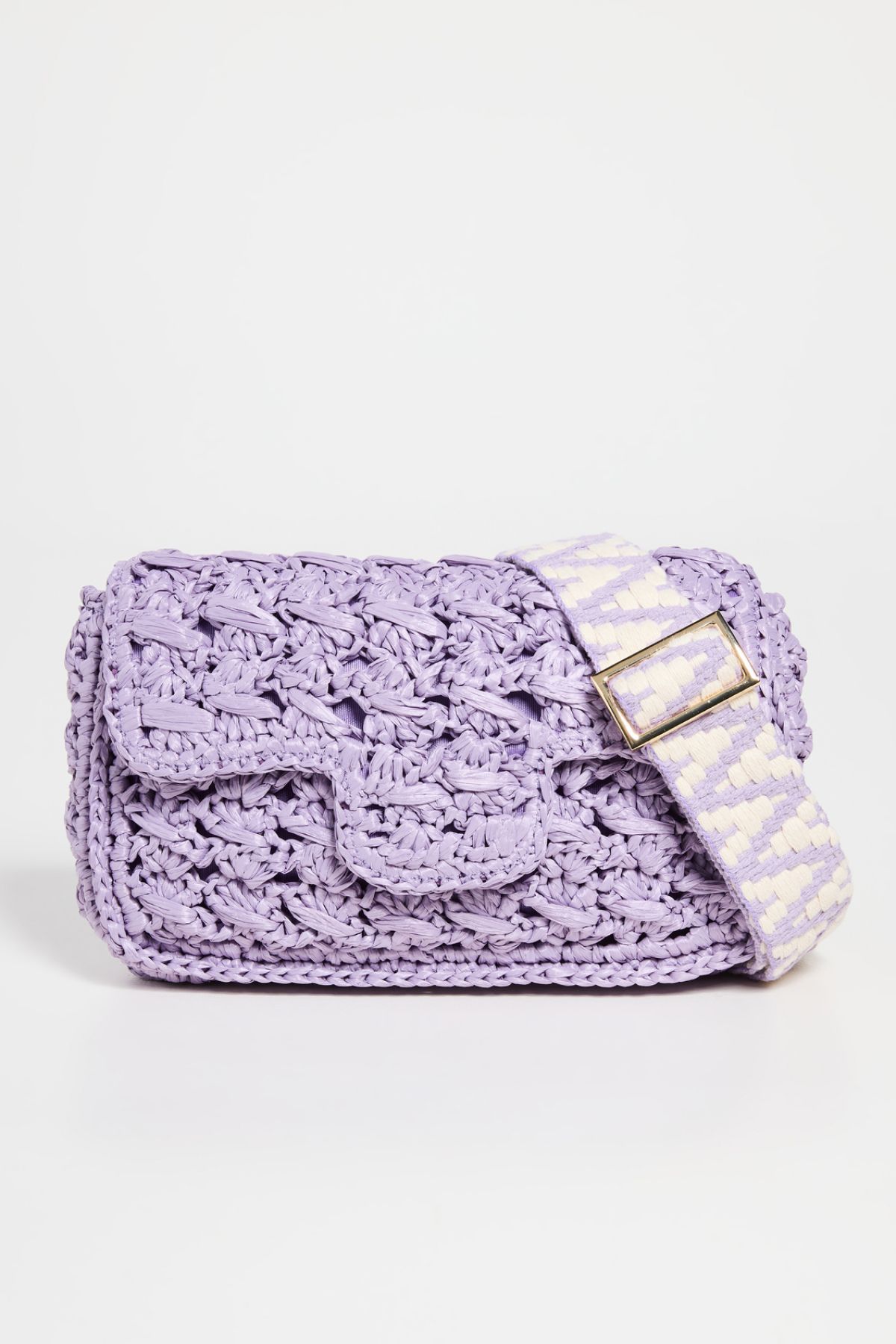 Caterina Bertini Woven Shoulder Bag