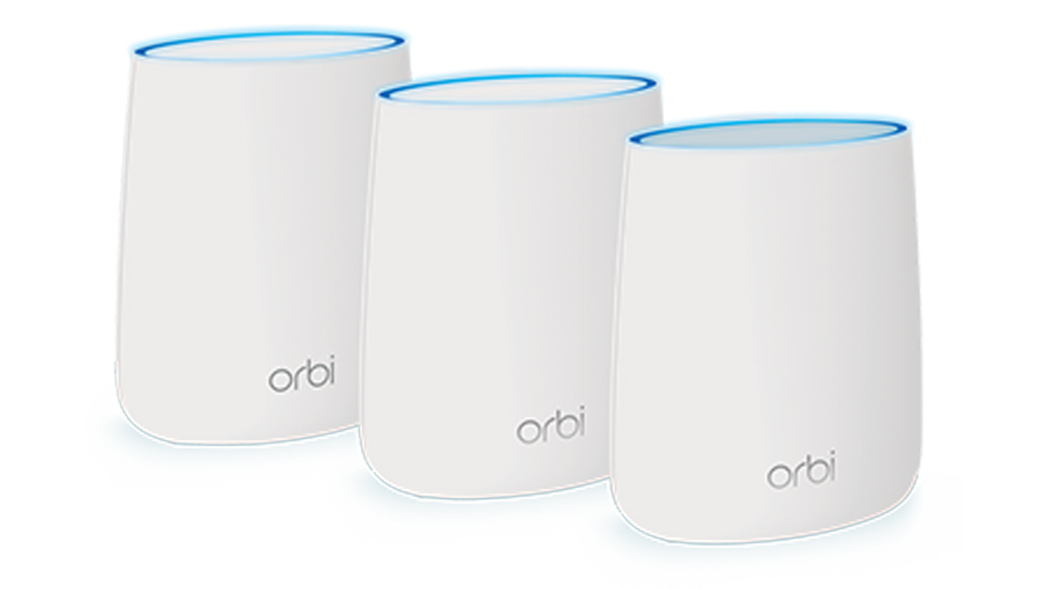 Netgear Orbi AC2200 RBK23 against a white background