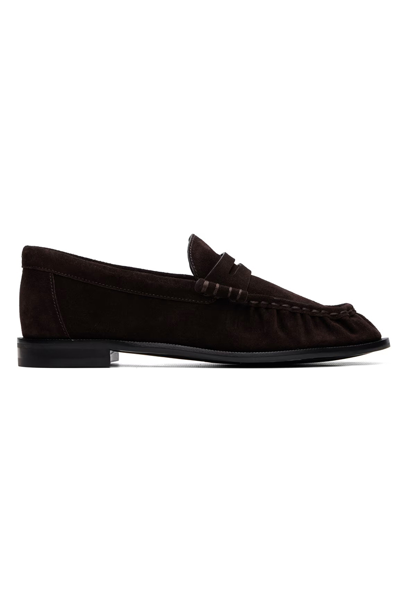 rag &amp;amp; bone, Brown Lexi Suede Loafers