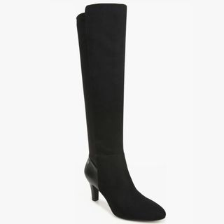 black knee high boots