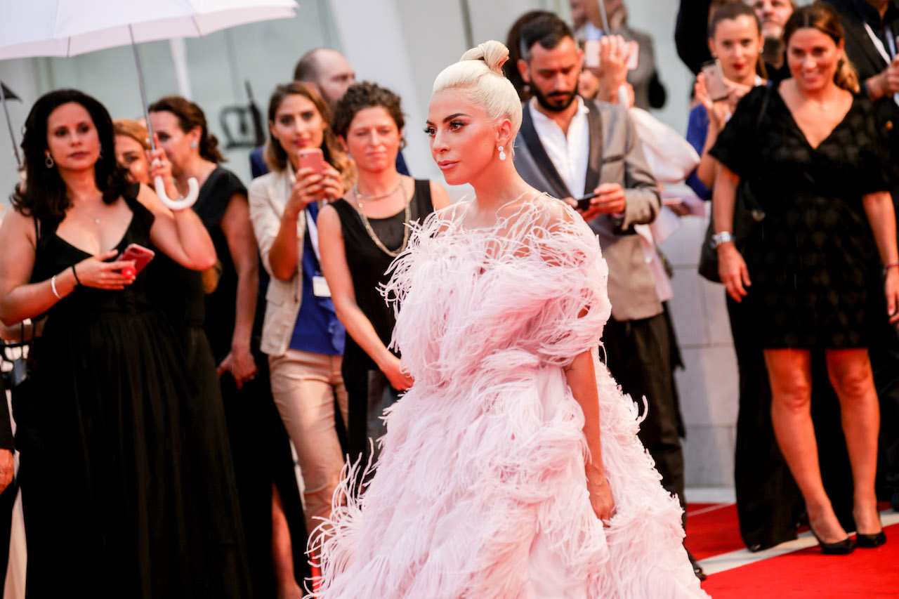 Lady Gaga bei den Filmfestspielen von Venedig für „A Star is Born“.
