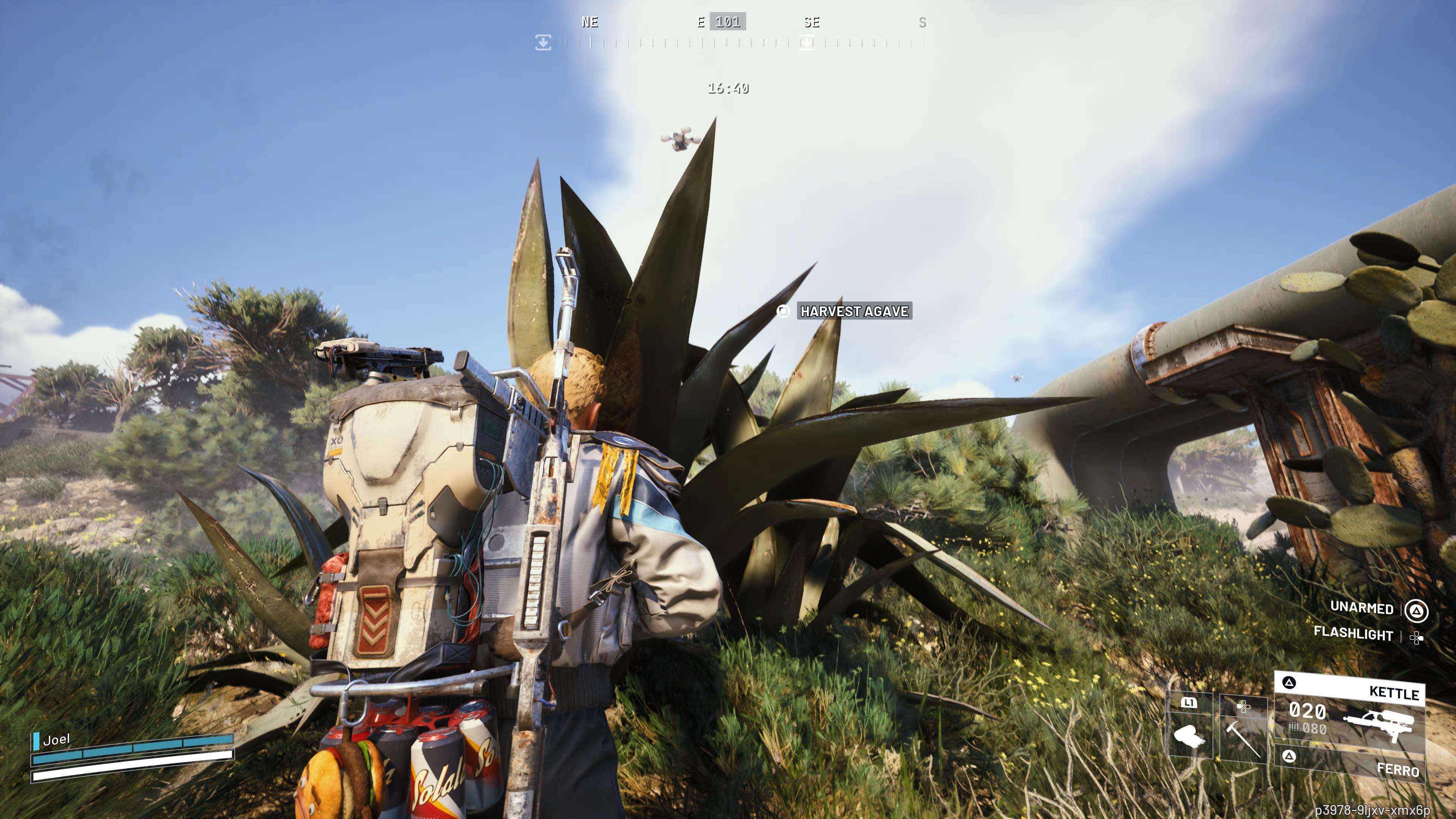 harvesting Agave in Arc Raiders