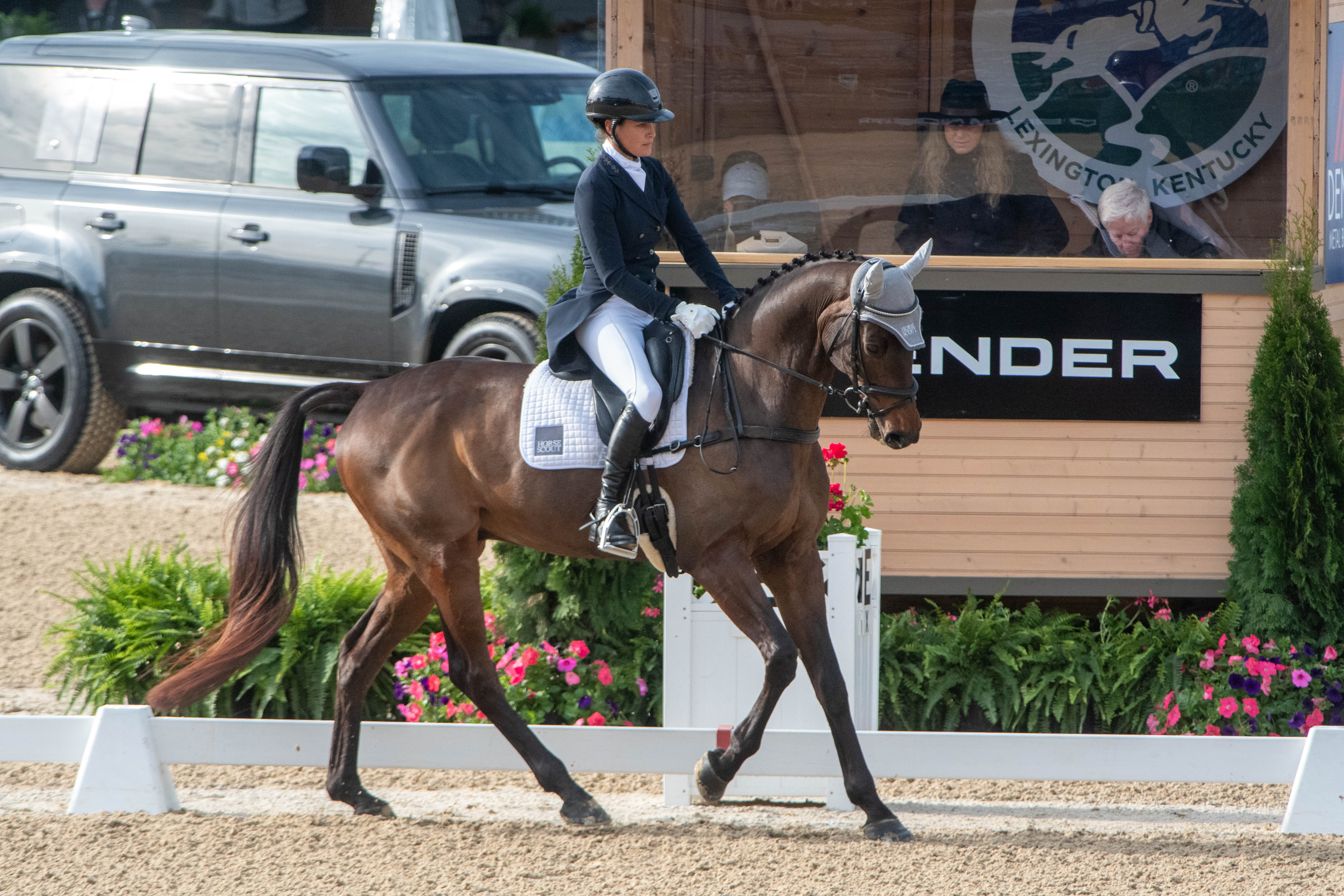 Kentucky Three-Day Event dressage: Lucienne Bellissimo and Dyri