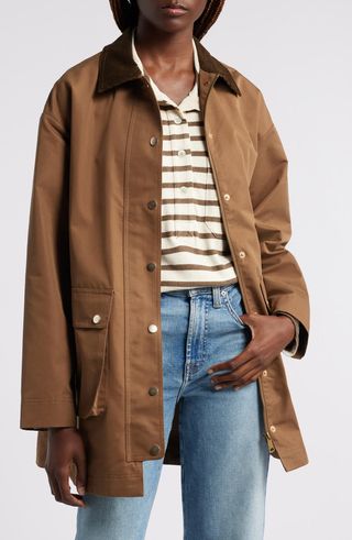 Corduroy Collar Jacket