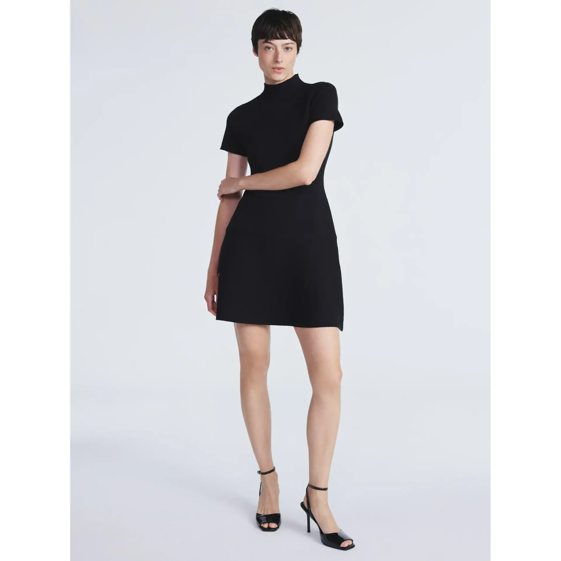 Scoop, Scoop Women's and Women’s Plus Fit and Flare Jacquard Sweater Dress, Sizes Xs-4x