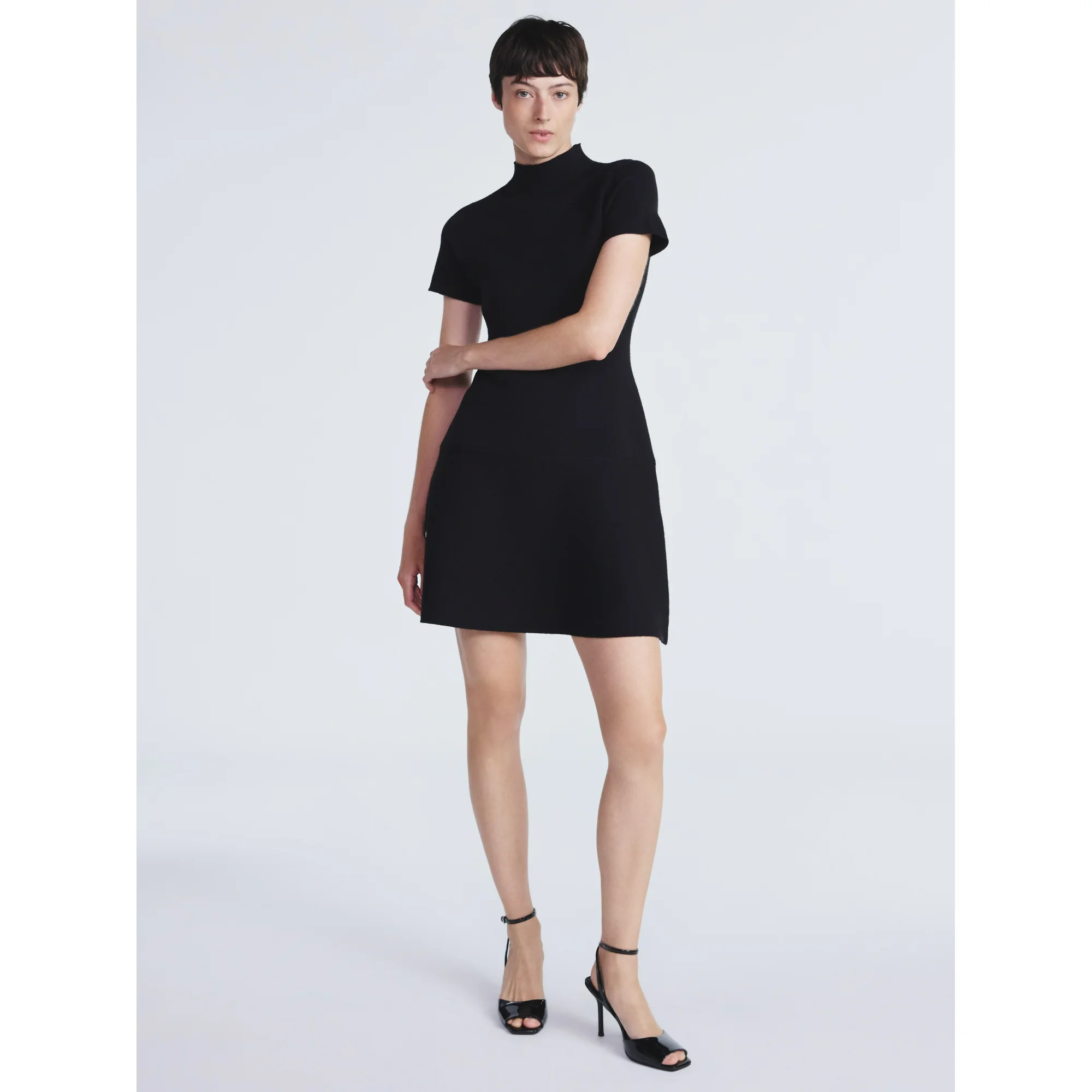Scoop, Scoop Women's and Women’s Plus Fit and Flare Jacquard Sweater Dress, Sizes Xs-4x