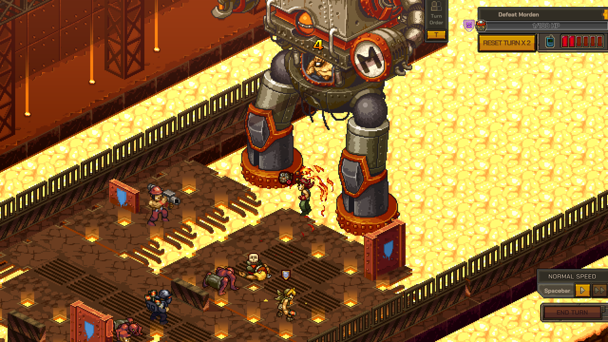 Metal Slug Tactics, isometric turn-based strategy