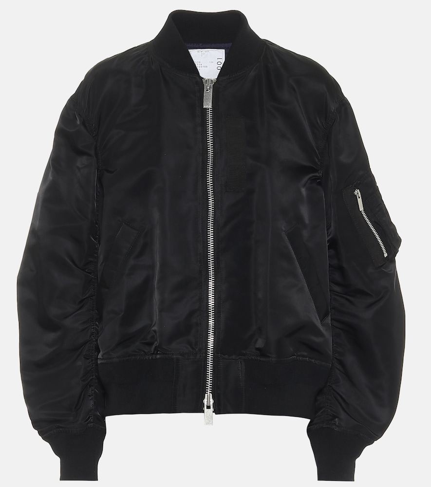 Nylon Bomber Jacket