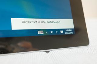 Surface Pro 3 Tablet Mode