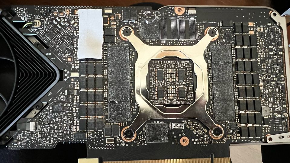 An engineering sample of the RTX 3080 Ti with 20GB RAM