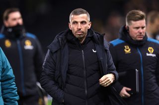 Wolverhampton Wanderers manager Gary O'Neil during the Premier League match between Fulham FC and Wolverhampton Wanderers at Craven Cottage on November 27, 2023 in London, England. (Photo by Jacques Feeney/Offside/Offside via Getty Images)