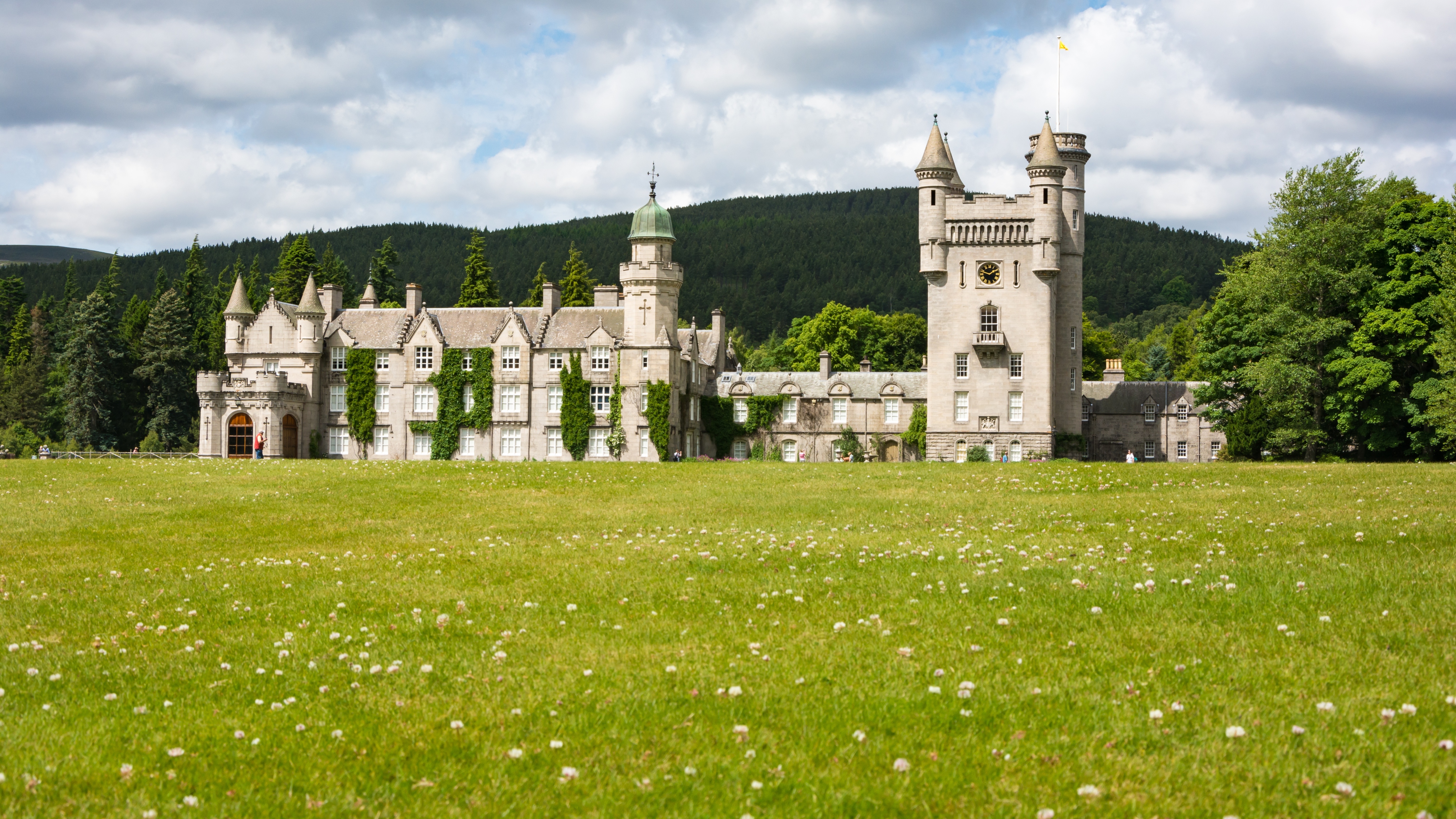 A general view of Balmoral Castle in Scotland in June 2013