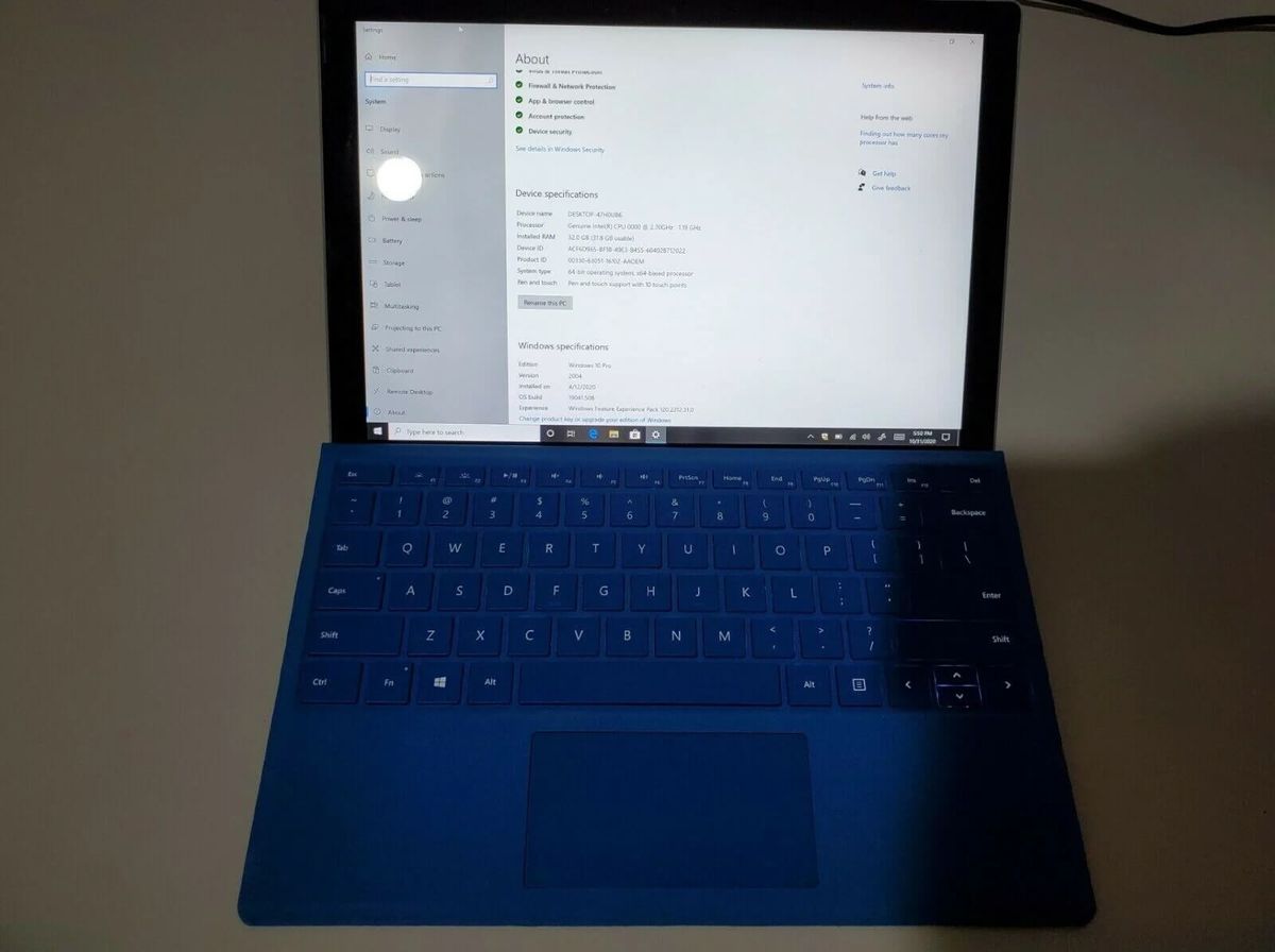 Surface Pro 8 leaked photos
